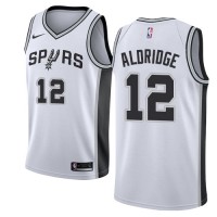 Nike San Antonio Spurs #12 LaMarcus Aldridge White Women's NBA Swingman Association Edition Jersey