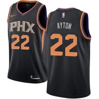 Nike Phoenix Suns #22 Deandre Ayton Black Women's NBA Swingman Statement Edition Jersey