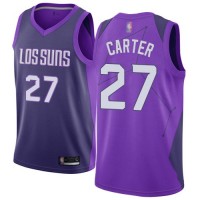 Nike Phoenix Suns #27 Jevon Carter Purple Women's NBA Swingman City Edition Jersey