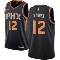 Nike Phoenix Suns #12 T.J. Warren Black Women's NBA Swingman Statement Edition Jersey