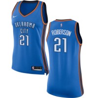 Nike Oklahoma City Thunder #21 Andre Roberson Blue Women's NBA Swingman Icon Edition Jersey