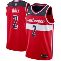 Nike Washington Wizards #2 John Wall Red Women's NBA Swingman Icon Edition Jersey