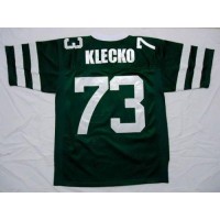 Mitchell And Ness New York Jets #73 Joe Klecko Green Stitched Throwback NFL Jersey