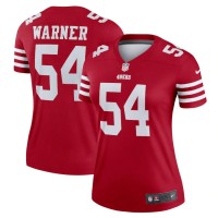 San Francisco San Francisco 49ers #54 Fred Warner Scarlet Women's 2022-23 Nike NFL Legend Jersey