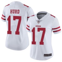 Nike San Francisco 49ers #17 Jalen Hurd White Women's Stitched NFL Vapor Untouchable Limited Jersey