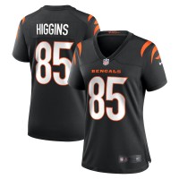 Cincinnati Cincinnati Bengals #85 Tee Higgins Black Nike Women's Game Jersey