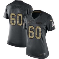 Nike Buffalo Bills #60 Mitch Morse Black Women's Stitched NFL Limited 2016 Salute to Service Jersey