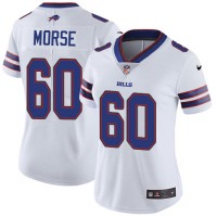 Nike Buffalo Bills #60 Mitch Morse White Women's Stitched NFL Vapor Untouchable Limited Jersey