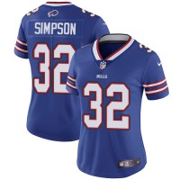 Nike Buffalo Bills #32 O. J. Simpson Royal Blue Team Color Women's Stitched NFL Vapor Untouchable Limited Jersey