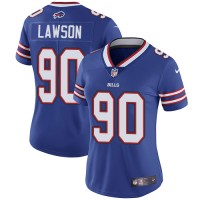 Nike Buffalo Bills #90 Shaq Lawson Royal Blue Team Color Women's Stitched NFL Vapor Untouchable Limited Jersey