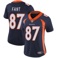 Nike Denver Broncos #87 Noah Fant Blue Alternate Women's Stitched NFL Vapor Untouchable Limited Jersey