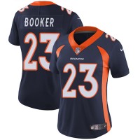 Nike Denver Broncos #23 Devontae Booker Blue Alternate Women's Stitched NFL Vapor Untouchable Limited Jersey