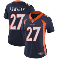 Nike Denver Broncos #27 Steve Atwater Blue Alternate Women's Stitched NFL Vapor Untouchable Limited Jersey