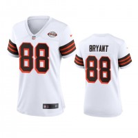 Women Cleveland Browns #88 Harrison Bryant Nike 1946 Collection Alternate Game Limited NFL Jersey - White