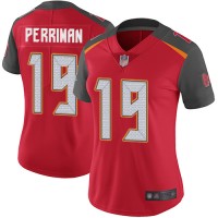 Nike Tampa Bay Buccaneers #19 Breshad Perriman Red Team Color Women's Stitched NFL Vapor Untouchable Limited Jersey