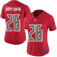 Nike Tampa Bay Buccaneers #26 Sean Murphy-Bunting Red Women's Stitched NFL Limited Rush Jersey