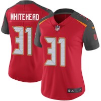 Nike Tampa Bay Buccaneers #31 Jordan Whitehead Red Team Color Women's Stitched NFL Vapor Untouchable Limited Jersey