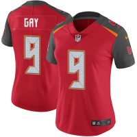 Nike Tampa Bay Buccaneers #9 Matt Gay Red Team Color Women's Stitched NFL Vapor Untouchable Limited Jersey
