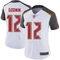 Nike Tampa Bay Buccaneers #12 Chris Godwin White Women's Stitched NFL Vapor Untouchable Limited Jersey