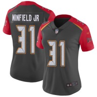 Nike Tampa Bay Buccaneers #31 Antoine Winfield Jr. Gray Women's Stitched NFL Limited Inverted Legend Jersey