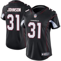 Nike Arizona Cardinals #31 David Johnson Black Alternate Women's Stitched NFL Vapor Untouchable Limited Jersey