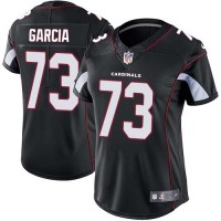Nike Arizona Cardinals #73 Max Garcia Black Alternate Women's Stitched NFL Vapor Untouchable Limited Jersey