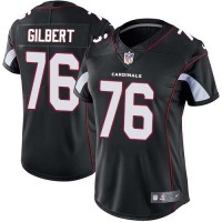 Nike Arizona Cardinals #76 Marcus Gilbert Black Alternate Women's Stitched NFL Vapor Untouchable Limited Jersey