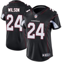 Nike Arizona Cardinals #24 Adrian Wilson Black Alternate Women's Stitched NFL Vapor Untouchable Limited Jersey