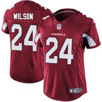 Nike Arizona Cardinals #24 Adrian Wilson Red Team Color Women's Stitched NFL Vapor Untouchable Limited Jersey