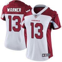 Nike Arizona Cardinals #13 Kurt Warner White Women's Stitched NFL Vapor Untouchable Limited Jersey