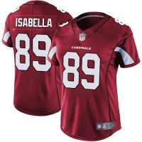 Nike Arizona Cardinals #89 Andy Isabella Red Team Color Women's Stitched NFL Vapor Untouchable Limited Jersey