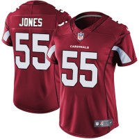 Nike Arizona Cardinals #55 Chandler Jones Red Team Color Women's Stitched NFL Vapor Untouchable Limited Jersey