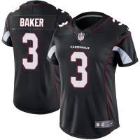 Nike Arizona Cardinals #3 Budda Baker Black Alternate Women's Stitched NFL Vapor Untouchable Limited Jersey