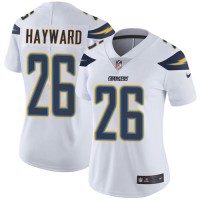 Nike Los Angeles Chargers #26 Casey Hayward White Women's Stitched NFL Vapor Untouchable Limited Jersey