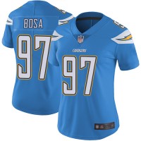 Nike Los Angeles Chargers #97 Joey Bosa Electric Blue Alternate Women's Stitched NFL Vapor Untouchable Limited Jersey