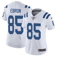Nike Indianapolis Colts #85 Eric Ebron White Women's Stitched NFL Vapor Untouchable Limited Jersey