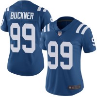 Nike Indianapolis Colts #99 DeForest Buckner Royal Blue Team Color Women's Stitched NFL Vapor Untouchable Limited Jersey