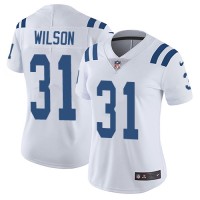 Nike Indianapolis Colts #31 Quincy Wilson White Women's Stitched NFL Vapor Untouchable Limited Jersey