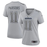 Dallas Dallas Cowboys #11 Micah Parsons Nike Women's Gray Atmosphere Fashion Game Jersey