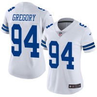 Nike Dallas Cowboys #94 Randy Gregory White Women's Stitched NFL Vapor Untouchable Limited Jersey