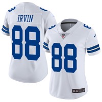 Nike Dallas Cowboys #88 Michael Irvin White Women's Stitched NFL Vapor Untouchable Limited Jersey