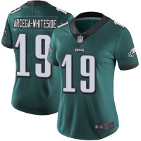 Nike Philadelphia Eagles #19 JJ Arcega-Whiteside Midnight Green Team Color Women's Stitched NFL Vapor Untouchable Limited Jersey