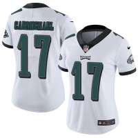 Nike Philadelphia Eagles #17 Harold Carmichael White Women's Stitched NFL Vapor Untouchable Limited Jersey