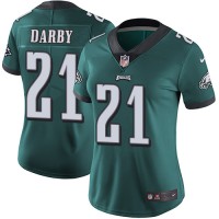 Nike Philadelphia Eagles #21 Ronald Darby Midnight Green Team Color Women's Stitched NFL Vapor Untouchable Limited Jersey