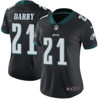 Nike Philadelphia Eagles #21 Ronald Darby Black Alternate Women's Stitched NFL Vapor Untouchable Limited Jersey