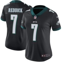Nike Philadelphia Eagles #7 Haason Reddick Black Alternate Women's Stitched NFL Vapor Untouchable Limited Jersey