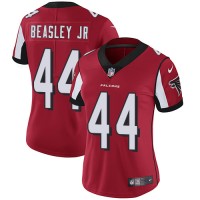 Nike Atlanta Falcons #44 Vic Beasley Jr Red Team Color Women's Stitched NFL Vapor Untouchable Limited Jersey
