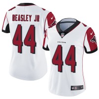 Nike Atlanta Falcons #44 Vic Beasley Jr White Women's Stitched NFL Vapor Untouchable Limited Jersey