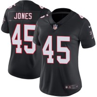 Nike Atlanta Falcons #45 Deion Jones Black Alternate Women's Stitched NFL Vapor Untouchable Limited Jersey