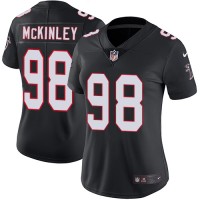 Nike Atlanta Falcons #98 Takkarist McKinley Black Alternate Women's Stitched NFL Vapor Untouchable Limited Jersey